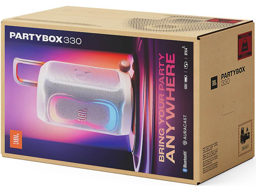 BOCINA JBL PARTY BOX 330 blanca