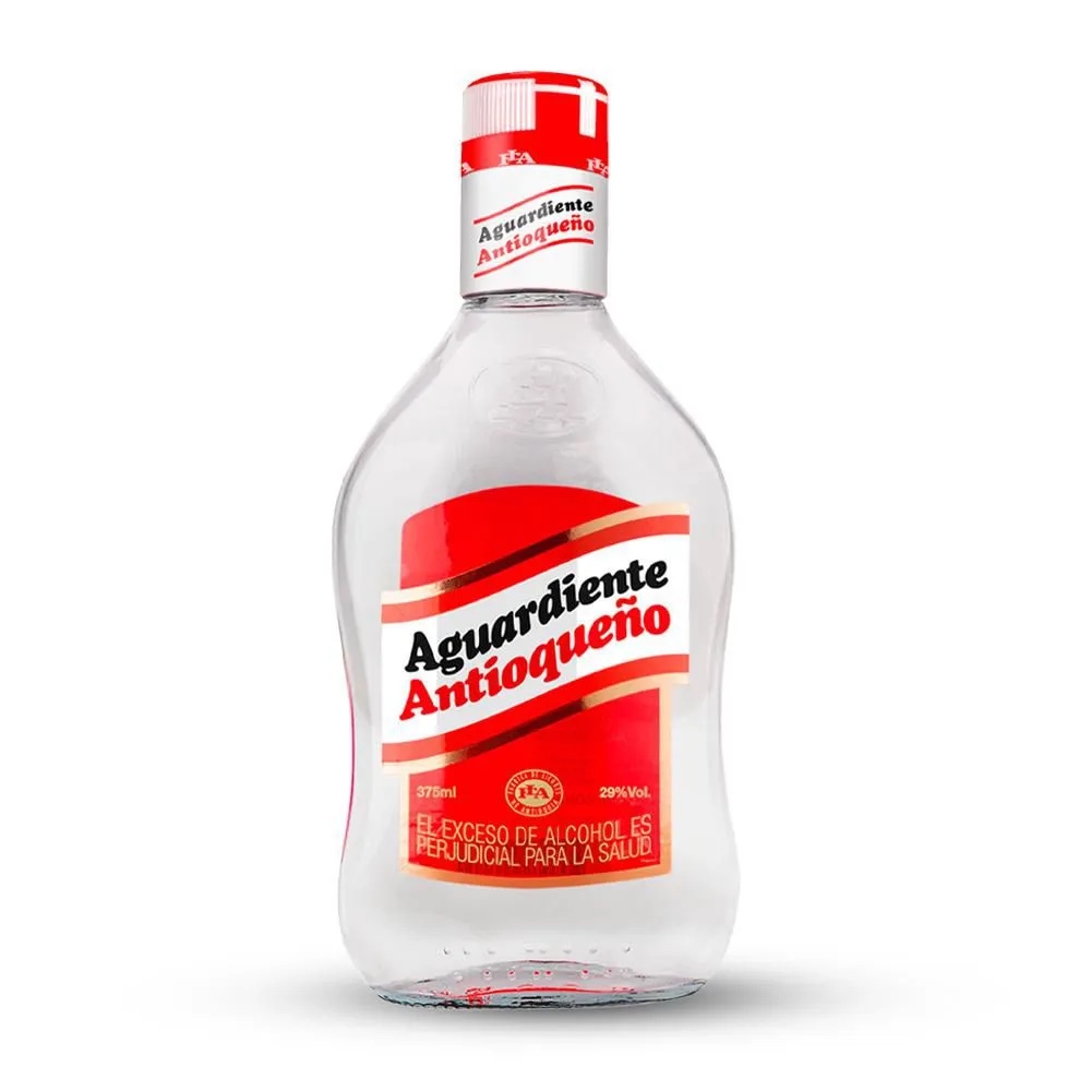 Aguardiente Rojo Media