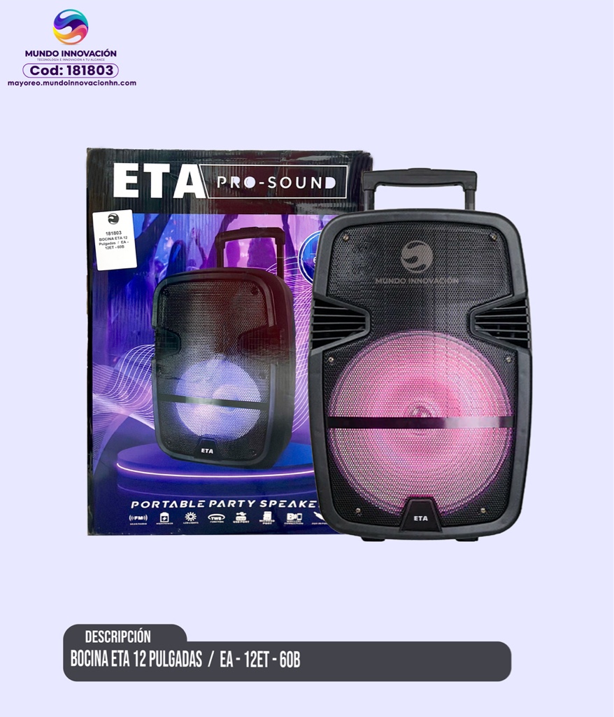 Bocina ETA #12”