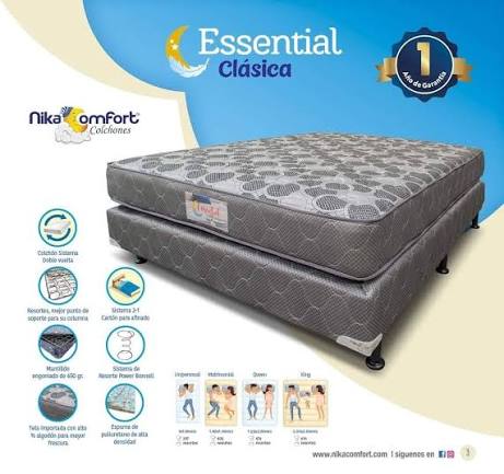 Cama Nica comfort