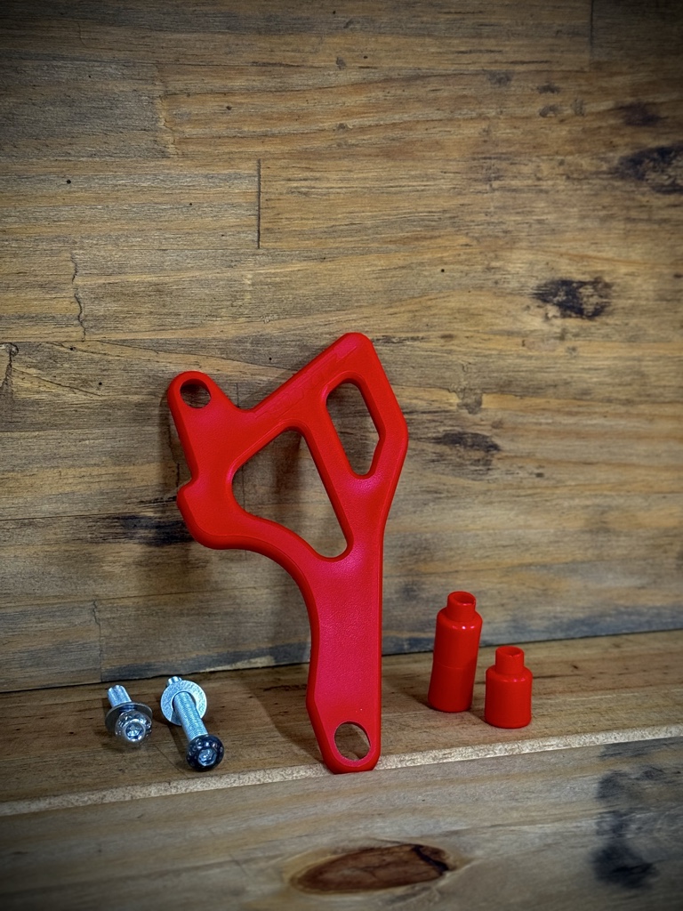 Cubre piñón tornado rojo