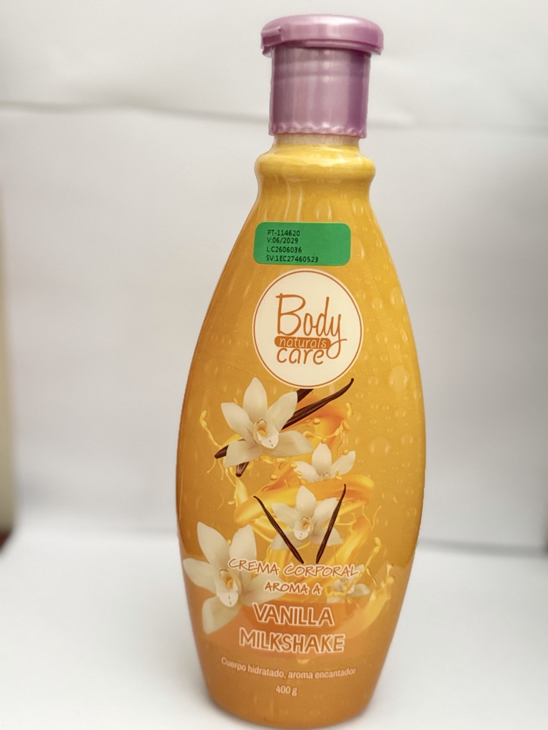 Body Care crema corporal Vainilla Milkshake