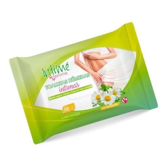 Intime femme toallitas íntimas 36