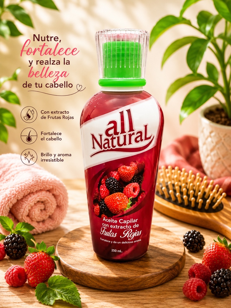 Aceite Frutos Rojos