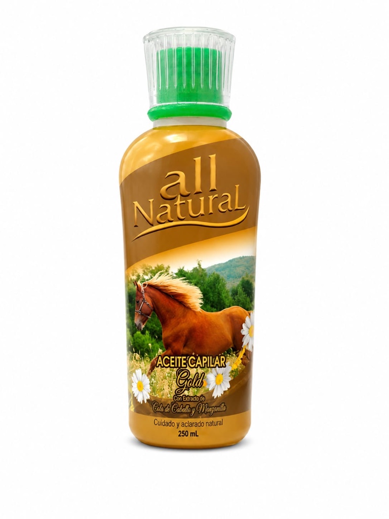 Aceite capilar cola caballo gold