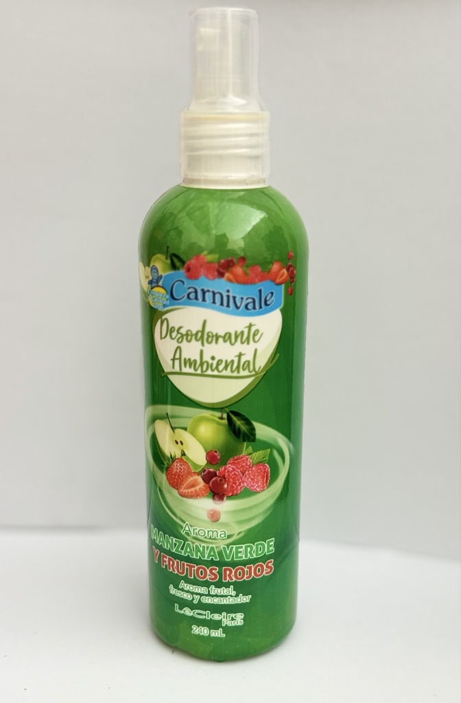Carnivale desodorante ambiental manzana verde