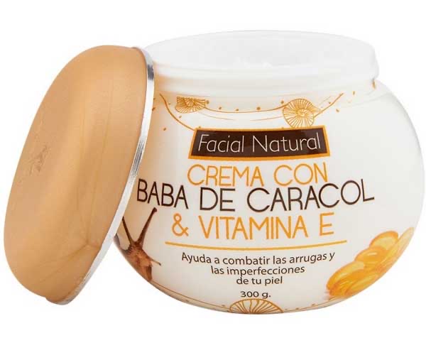 Facial Natural crema baba de caracol