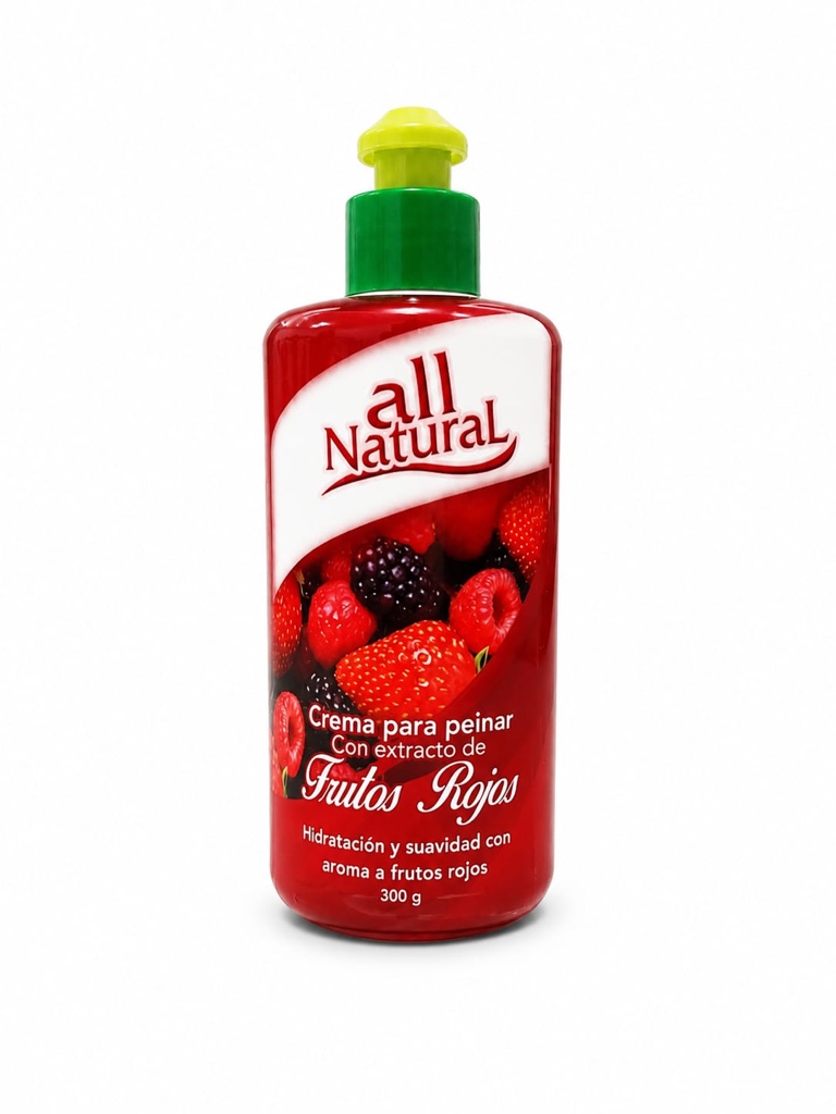 Crema para peinar frutos rojos