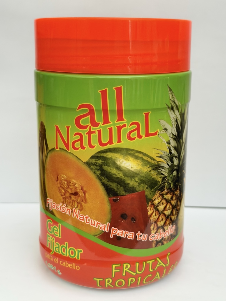 All Natural gel fijador frutas tropicales