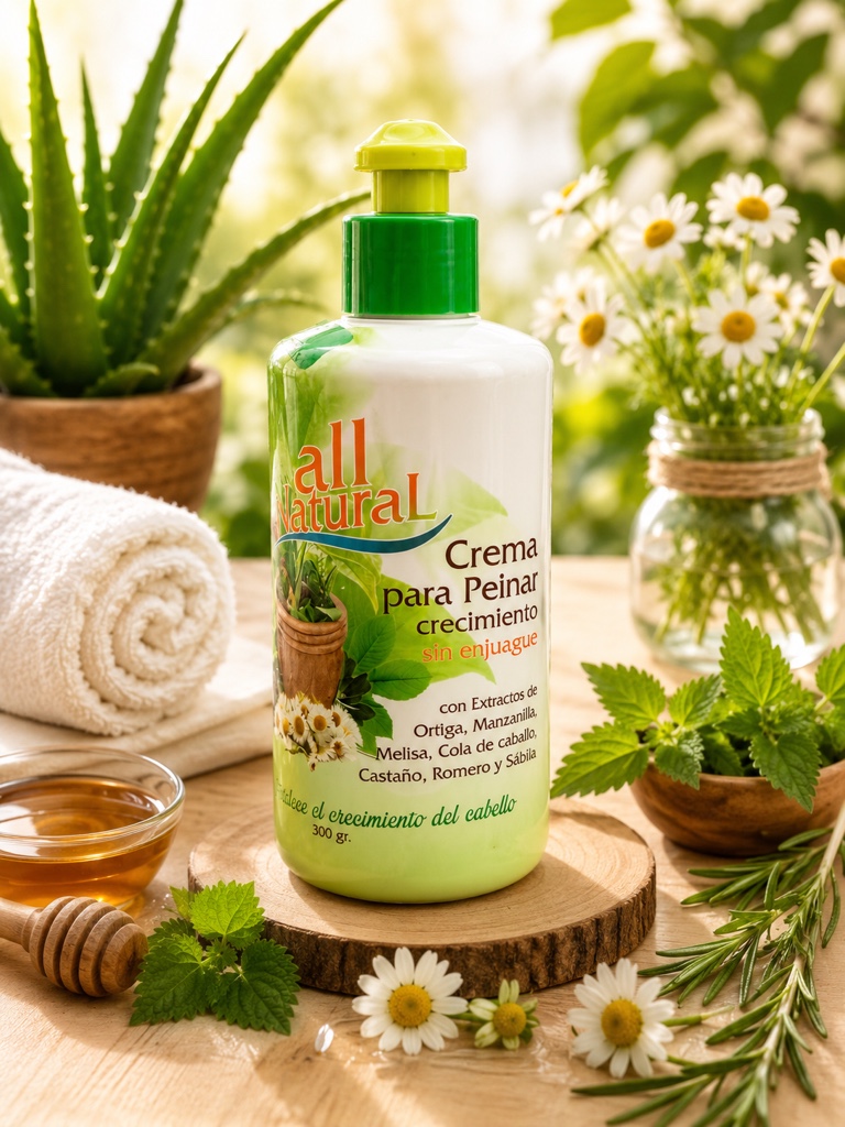 Crema para peinar Crecimiento