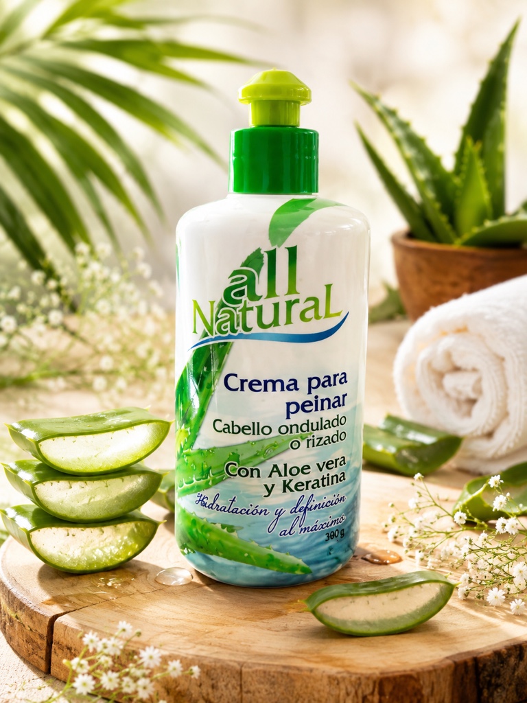 Crema para peinar Aloe Vera