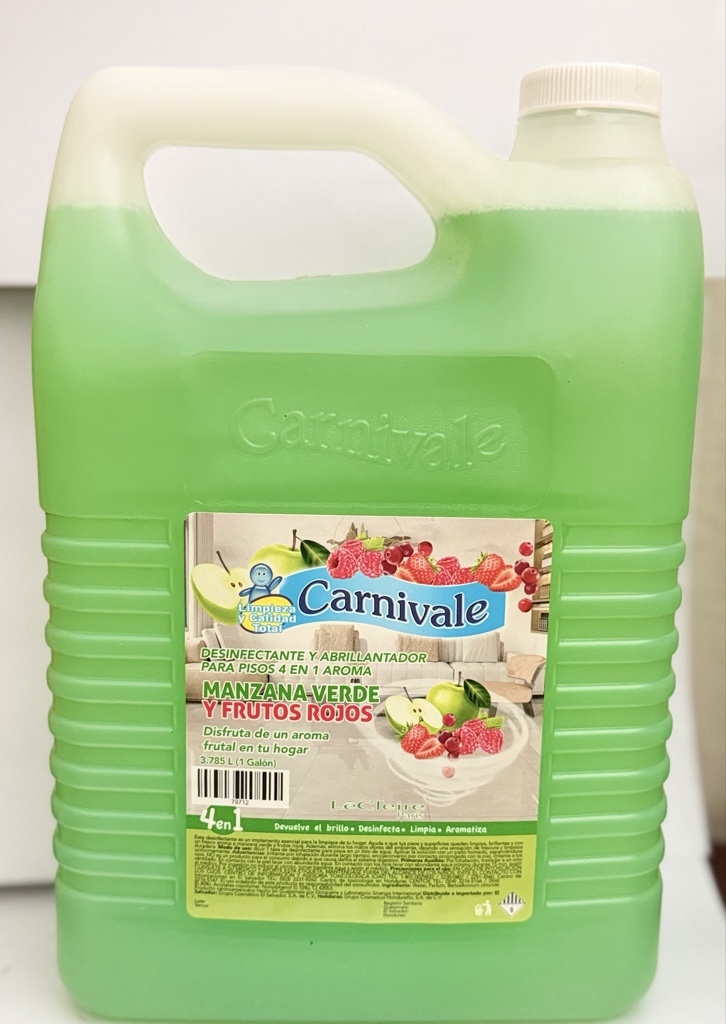 Desinfectante Manzana Verde y Frutos Rojos