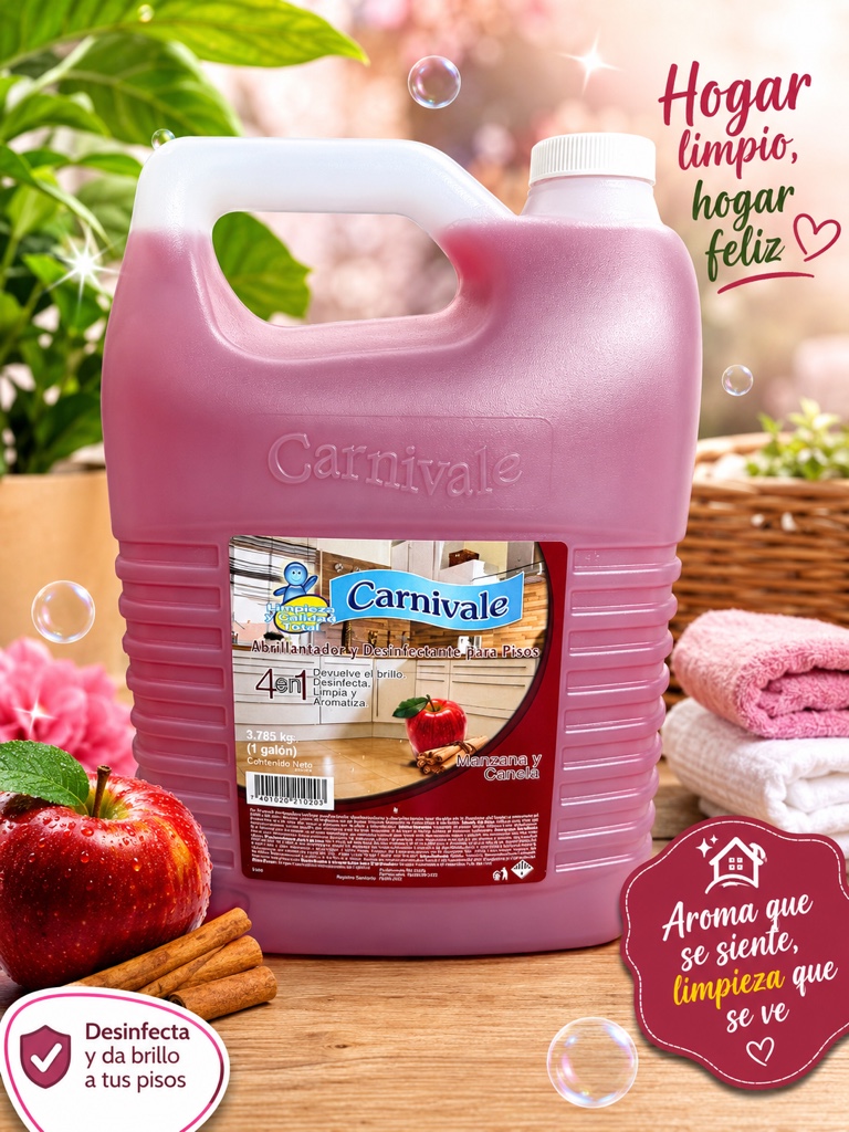 Desinfectante Manzana canela
