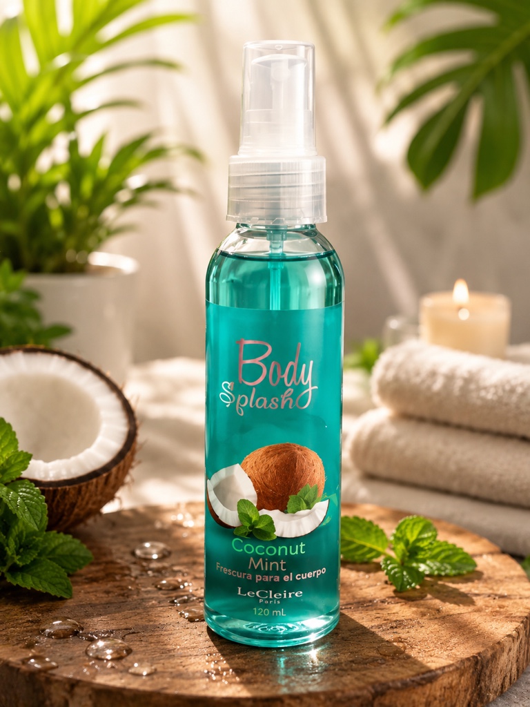Body Splash Coconut Mint pequeño