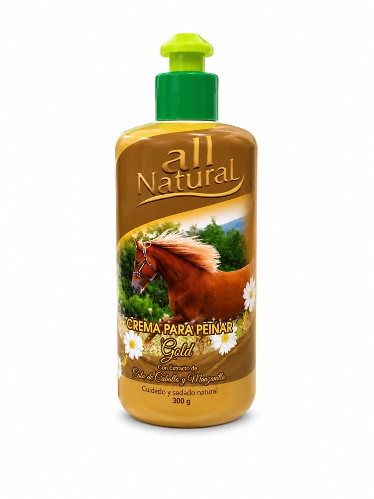 Crema para peinar cola caballo Gold