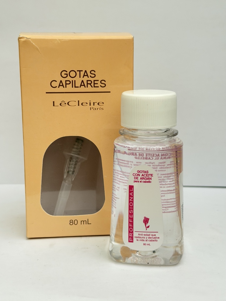 Gotas capilares Aceite de Argan Pequeñas
