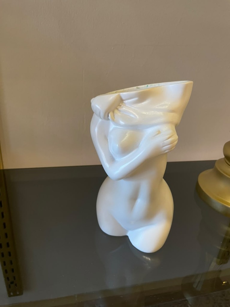 Figura de cuerpo en blanco