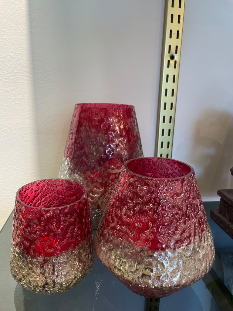 Bowl cristalizado rojo