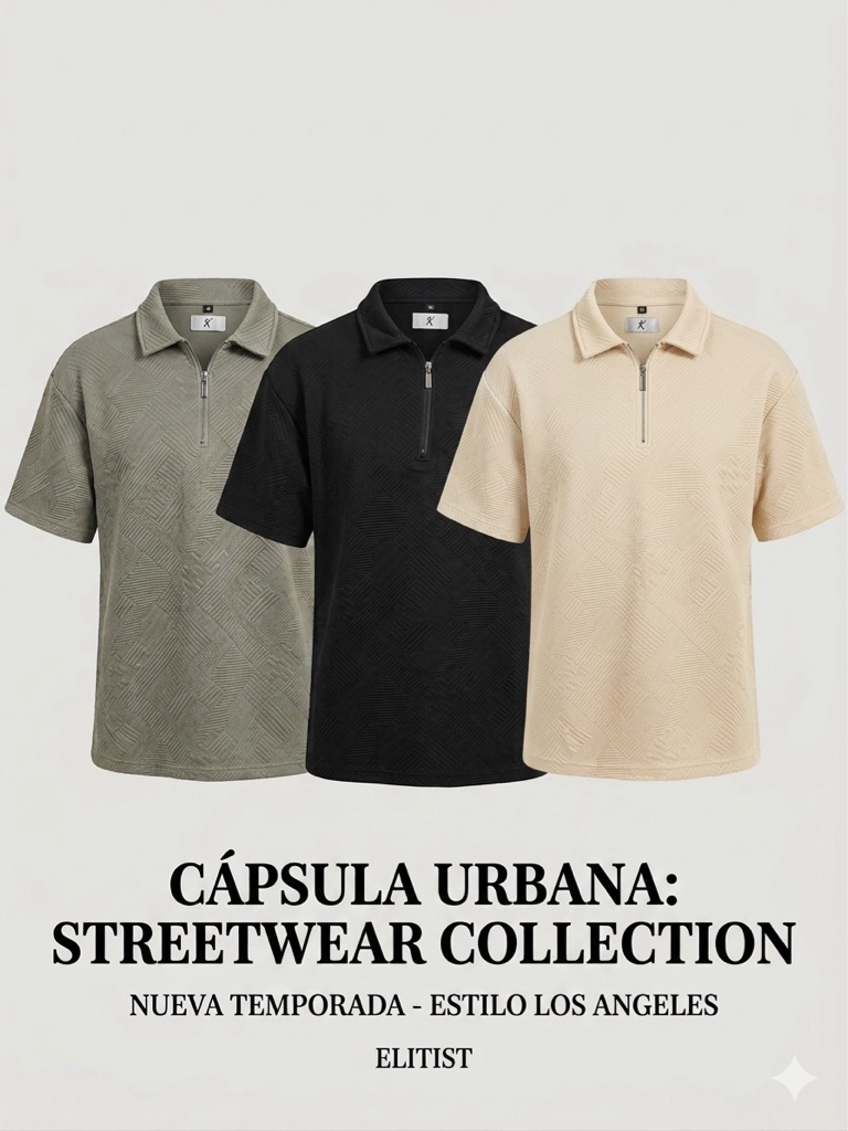 CAMISAS TEXTURA CN CIERRE