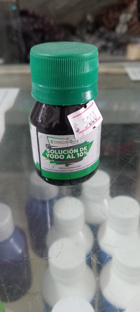Quimicos OWA solucion de yodo 10%