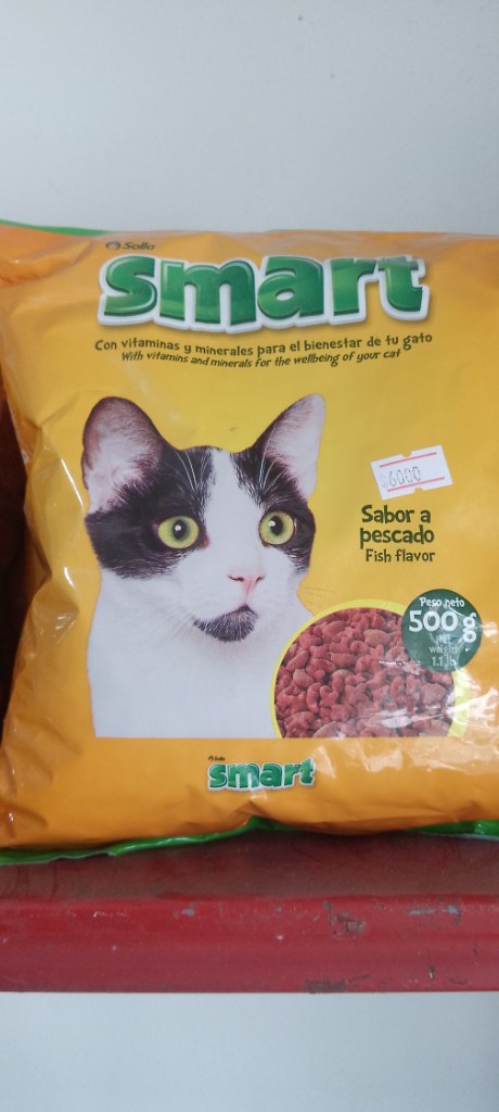 Smart gato sabor a pescado 500g