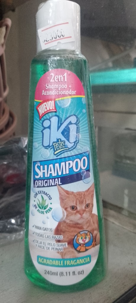 Iki Pets shampoo original gatos 240ml