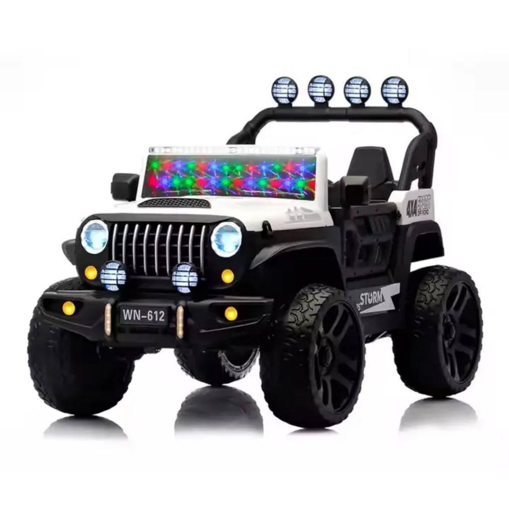 Jd-701 Jeep edad 1 a 10 años llantas de goma 4x4