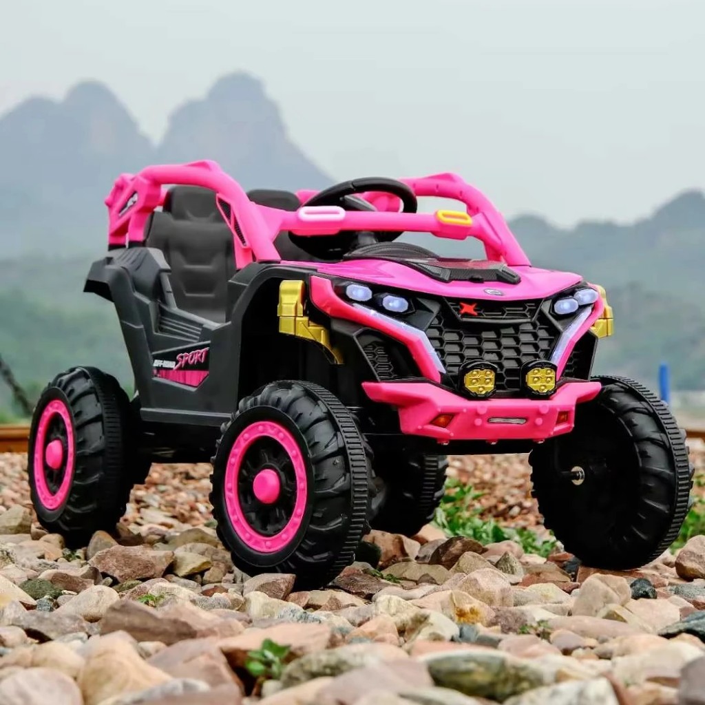 Jd-44 Raiser Edad 1 a 6 años llantas de goma asientos full cuero