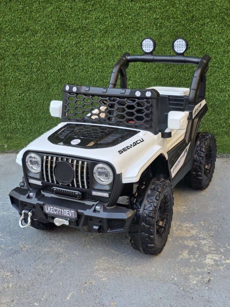 Lke-7710 Jeep edad 1 a 5 años llantas de goma