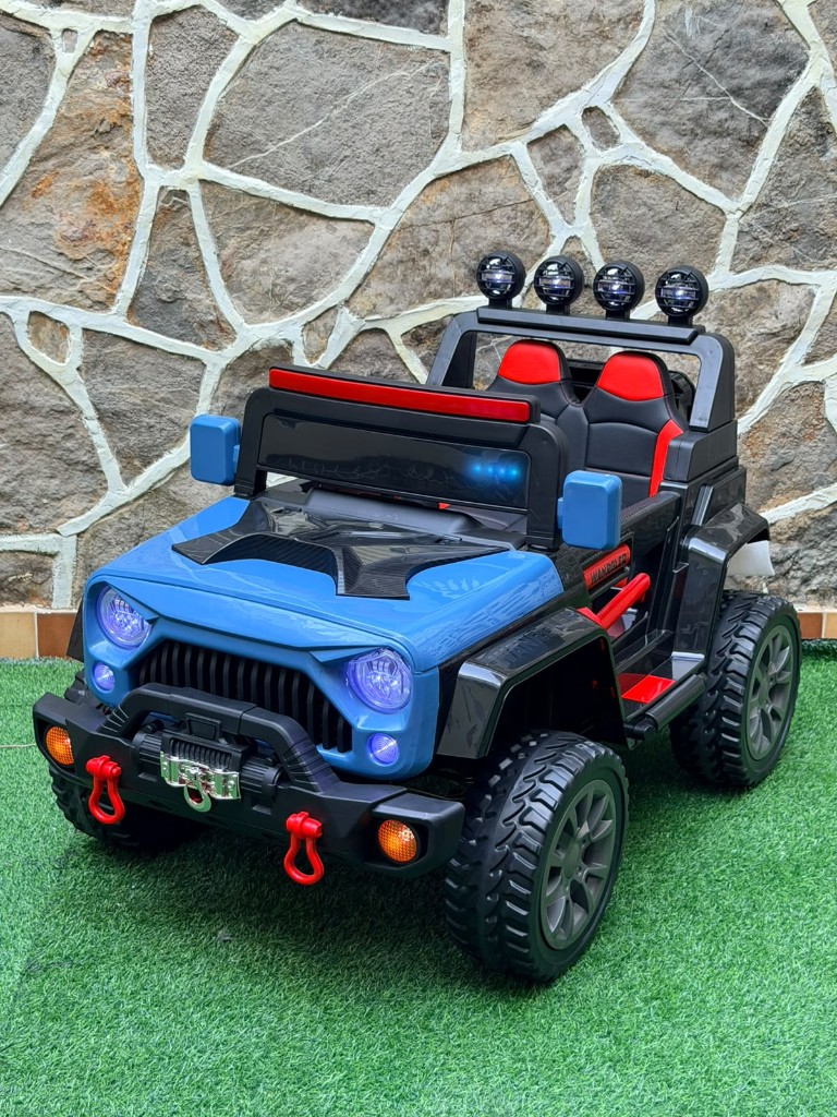 Jd-755 Jeep edad 1 a 8 años llantas de goma asientos full cuero