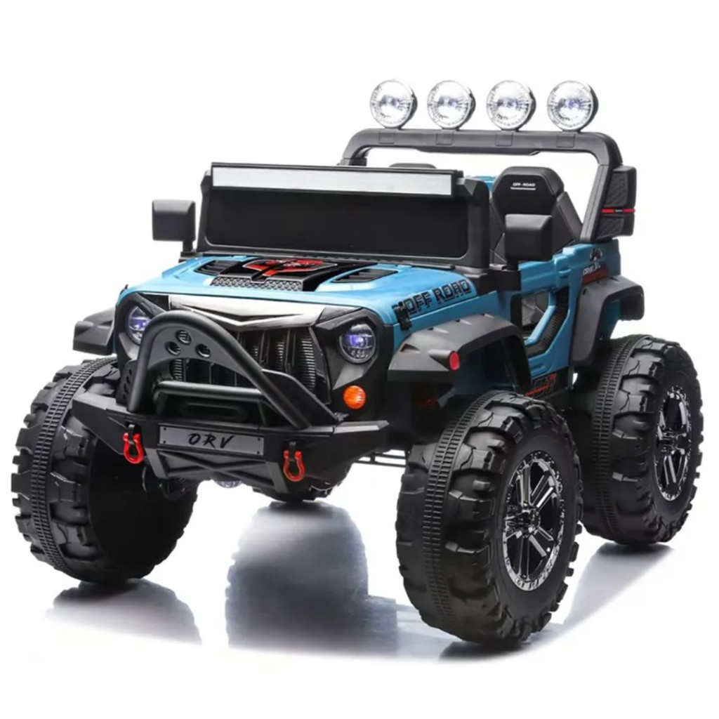 Jd-763 Jeep Edad 1 a 12 años llantas de goma asientos full cuero 4x4