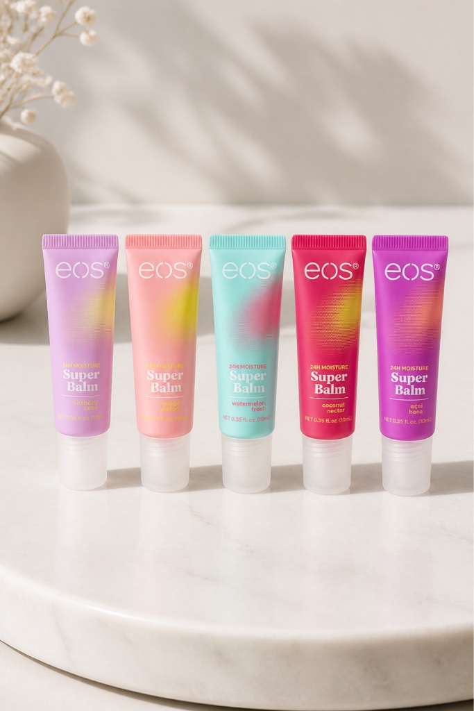 Hidratante de labios liquido, Super Lip Balm EOS