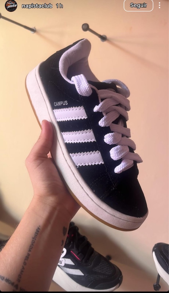adidas Campus preto/branco