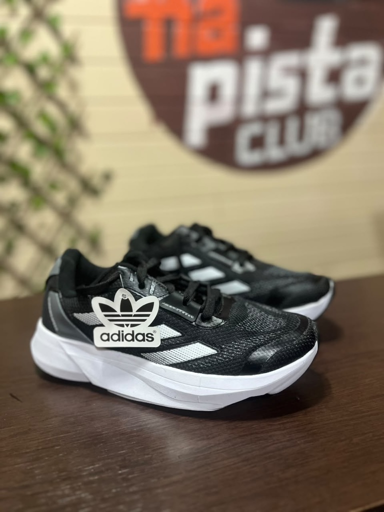 adidas tênis preto esportivo