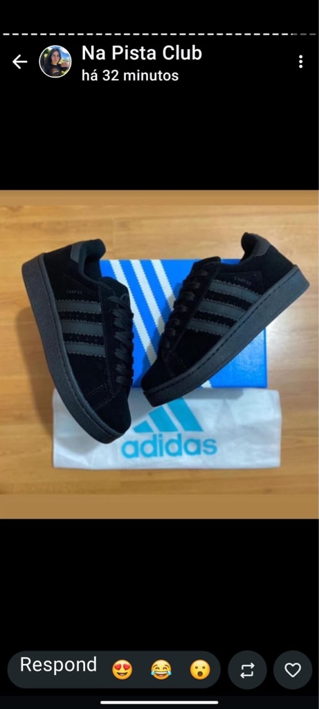Adidas campus pretinho