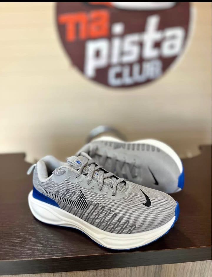 Nike tênis cinza e azul