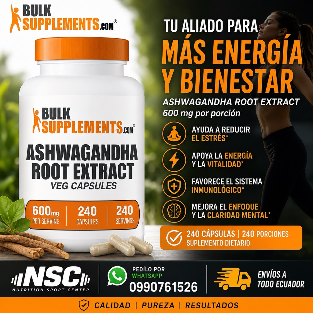 ASHWAGANDHA 240 cap 600mg