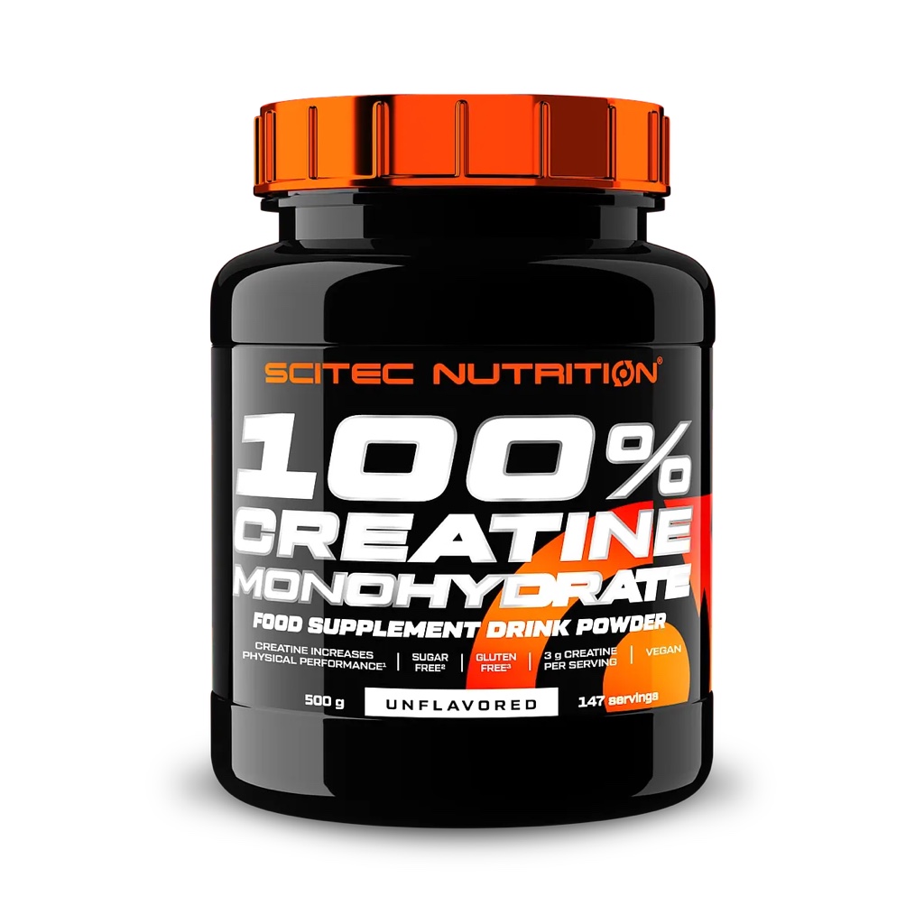 100% CREATINE SCITEC 500g
