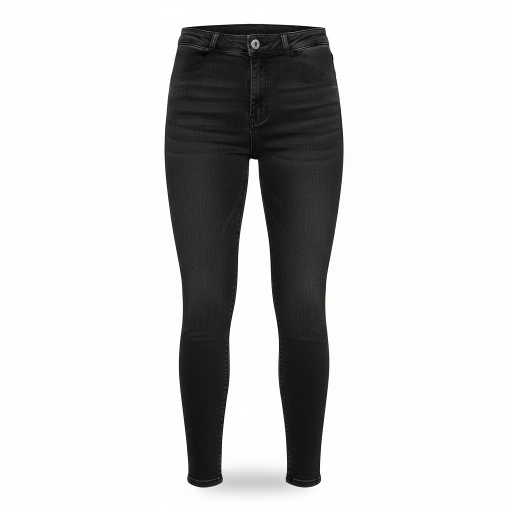 Pantalon negro ajustado
