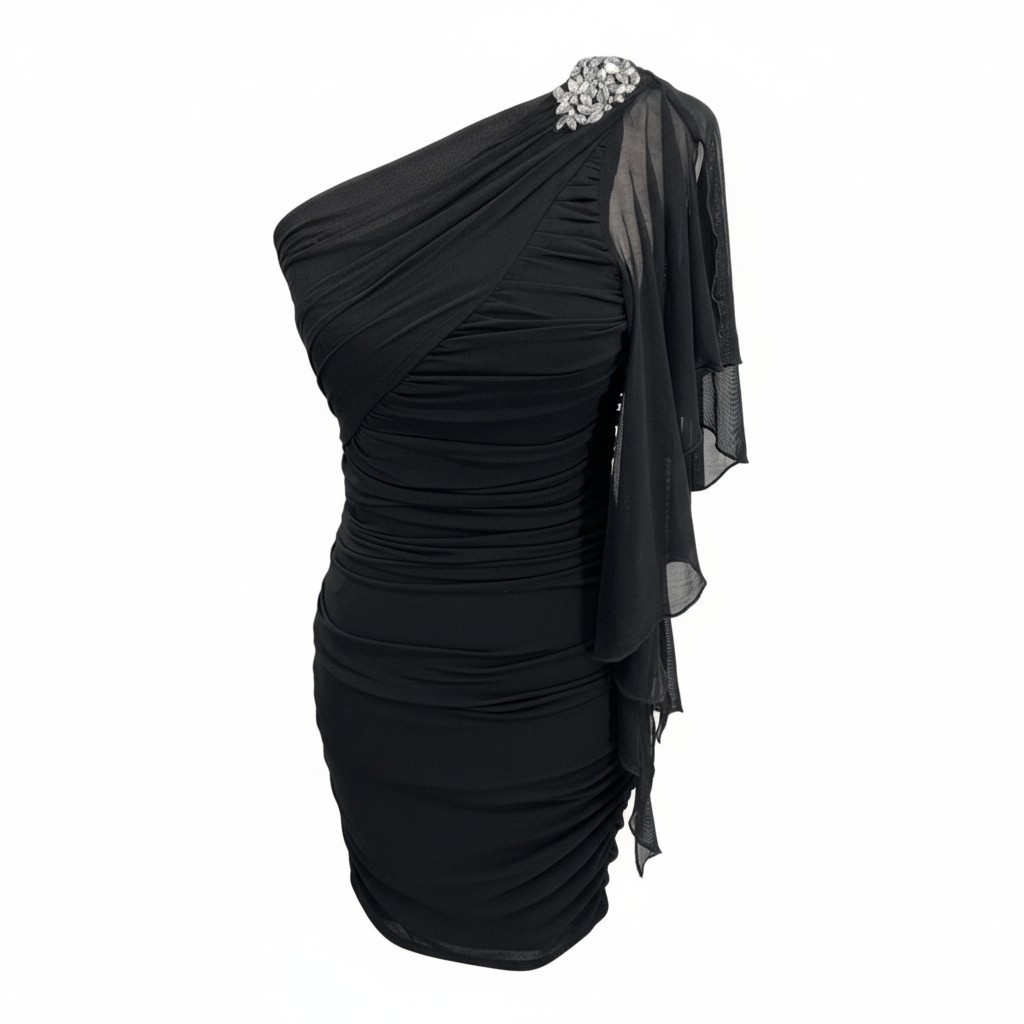 Vestido negro elegante
