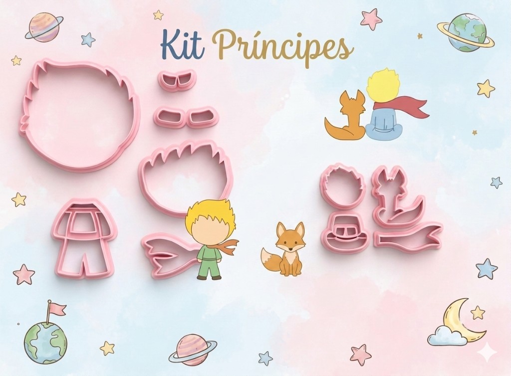 Kit Príncipes 6cm