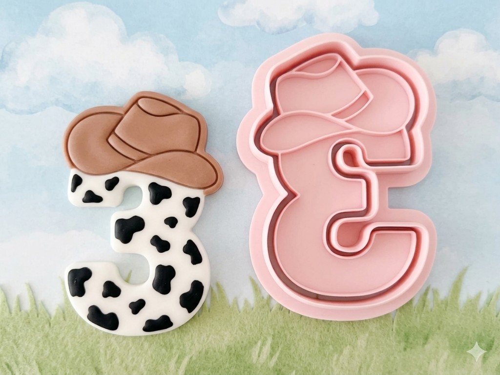 Números country 5cm