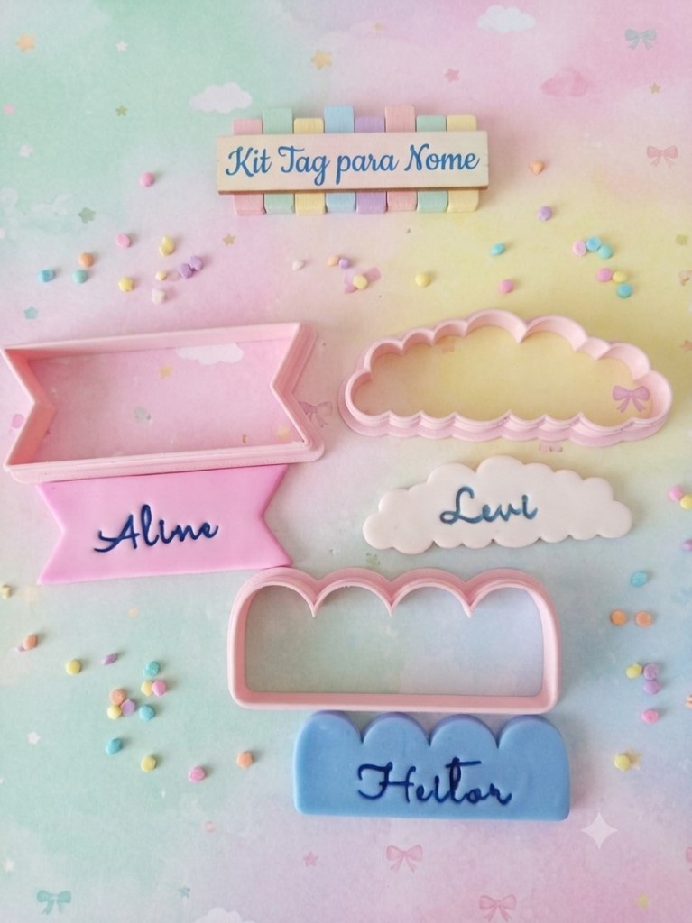 Kit Tag para Nome