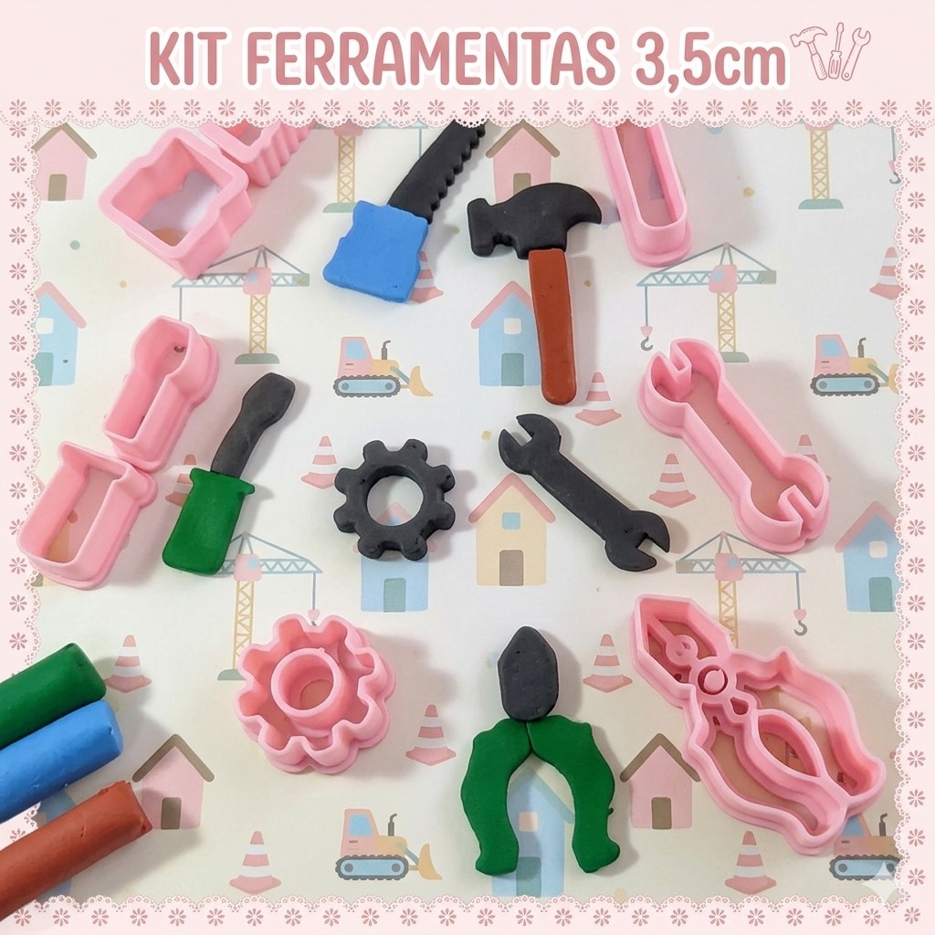 Kit Ferramentas 3,5cm