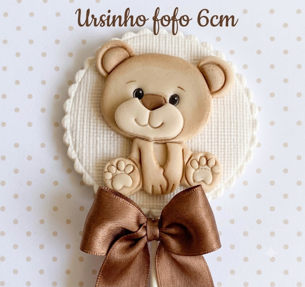 Ursinho fofo 6cm