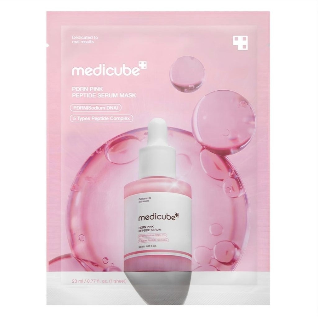 Medicube PDRN Pink Peptide Ampoule/Serum Mask
