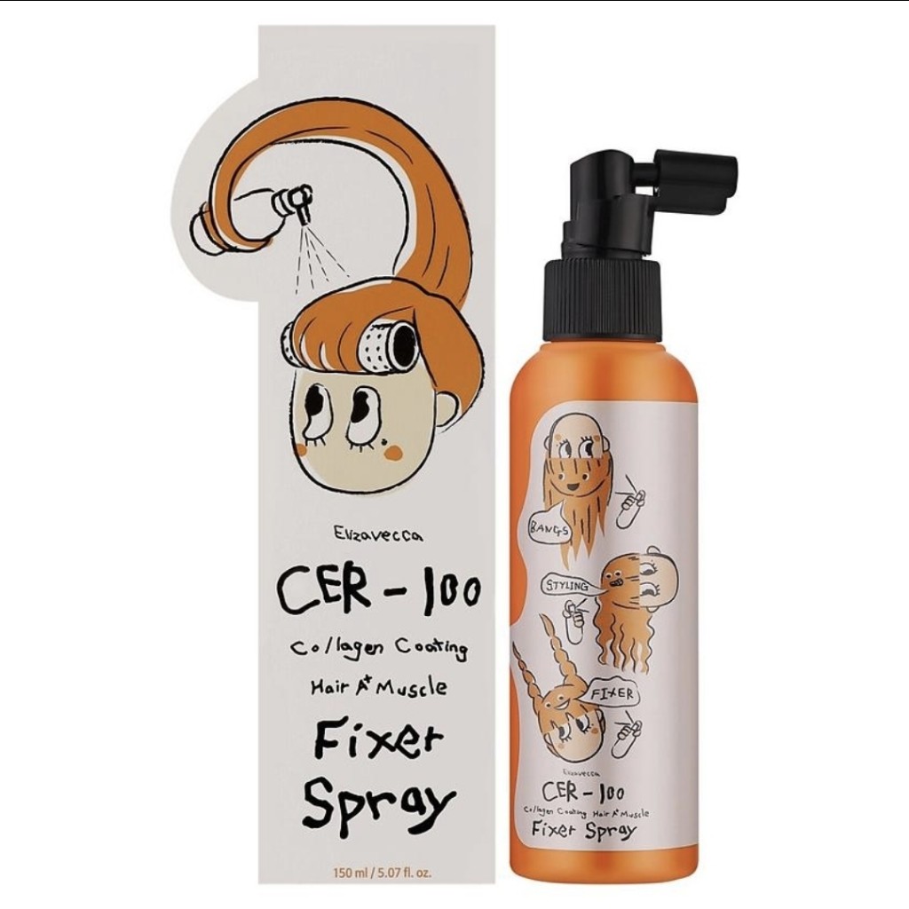 ELIZAVECCA CER-100 Collagen Coating Hair A+ Muscle Fixer Spray
150 ml / 5.07 fl. oz.