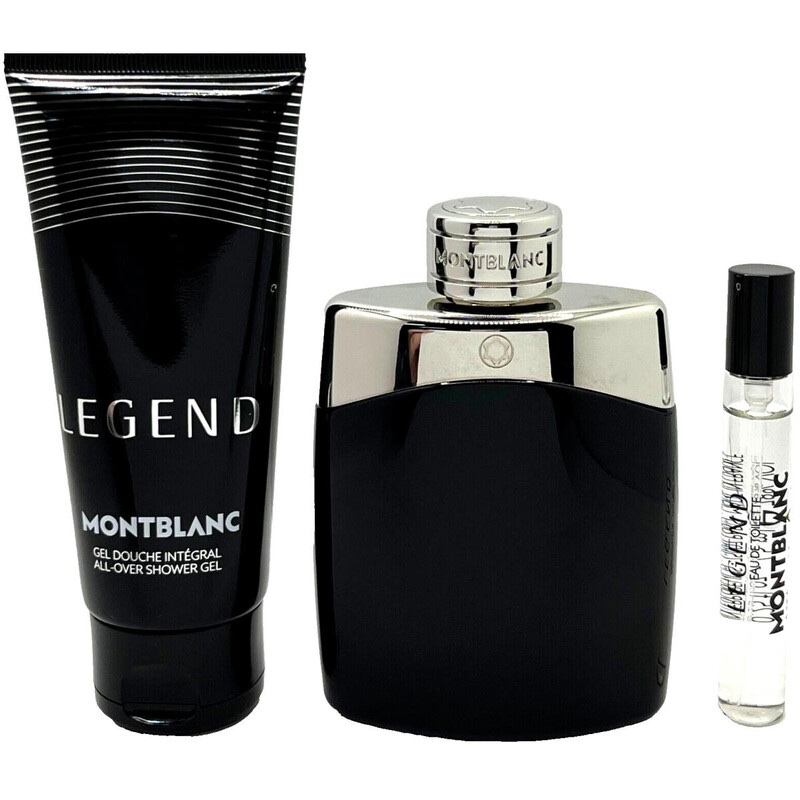 MONTBLANC Men's Legend 3pcs EDT Gift Set