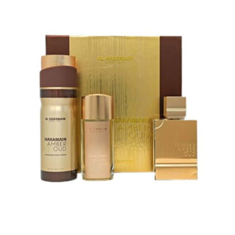 AL HARAMAIN Unisex Amber Oud Gold Gift Set