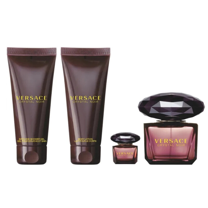 VERSACE Ladies Crystal Noir Gift Set